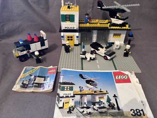 Vintage lego set 381 police - set,