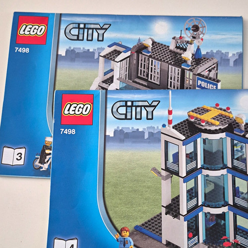 Lego city 7498 police station - lego,