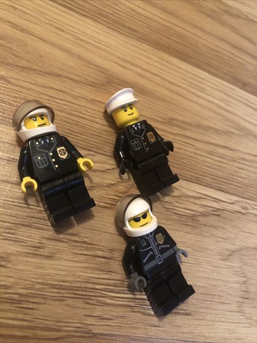 Lego city police men man - 3x,