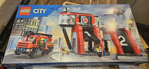 Lego city fire station and - station,