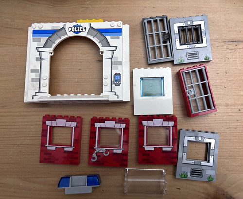 Lego printed police station - lego,