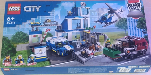 Lego city police station 60316 - station,