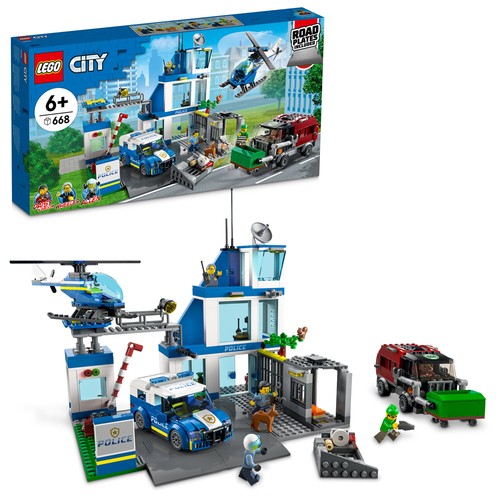 Lego city police - police, station