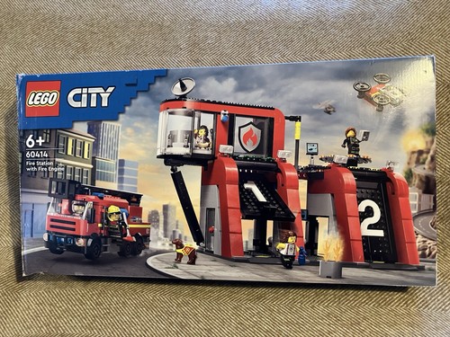 Lego city 60414 fire station - fire,
