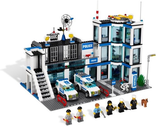 Lego city police station - city,