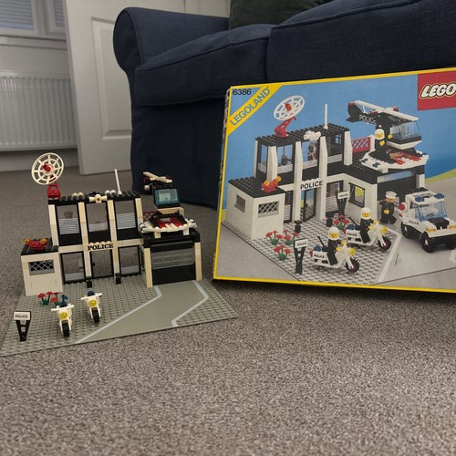 Legoland 6386 police - 6386, station