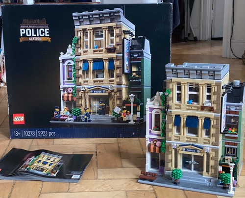Lego icons police - police, station