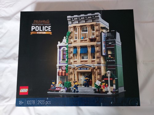 Lego icons police station - police,