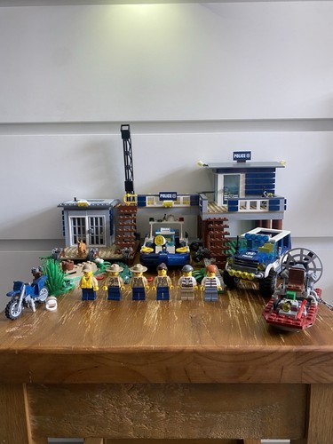 Lego city swamp police station - city,