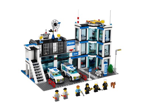 Lego city police station - police,