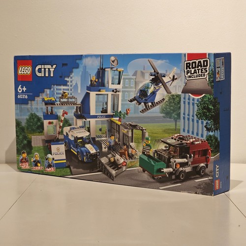 Lego city police station 60316 - station,