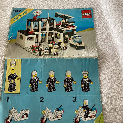 Lego legoland 6386 police - legoland,